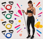 Resistance Bands with Handles – Home Strength Training Set for Men & Women (10–30 lb)