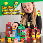 Magnetic Building Blocks Set for Kids | 100PCS or 48PCS STEM Montessori Magnetic Tiles | Educational Sensory Construction Toy | Gift for Boys & Girls Ages 3+