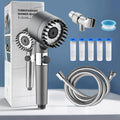 High Pressure Filtered Shower Head with Handheld 3 Spray Modes 1.5M Hose Anti Clog Nozzles for Hard Water Bathroom