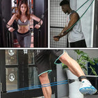 Resistance Bands with Handles – Home Strength Training Set for Men & Women (10–30 lb)