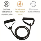 Resistance Bands with Handles – Home Strength Training Set for Men & Women (10–30 lb)