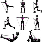 Resistance Bands with Handles – Home Strength Training Set for Men & Women (10–30 lb)
